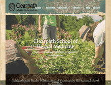 Tablet Screenshot of clearpathherbals.com